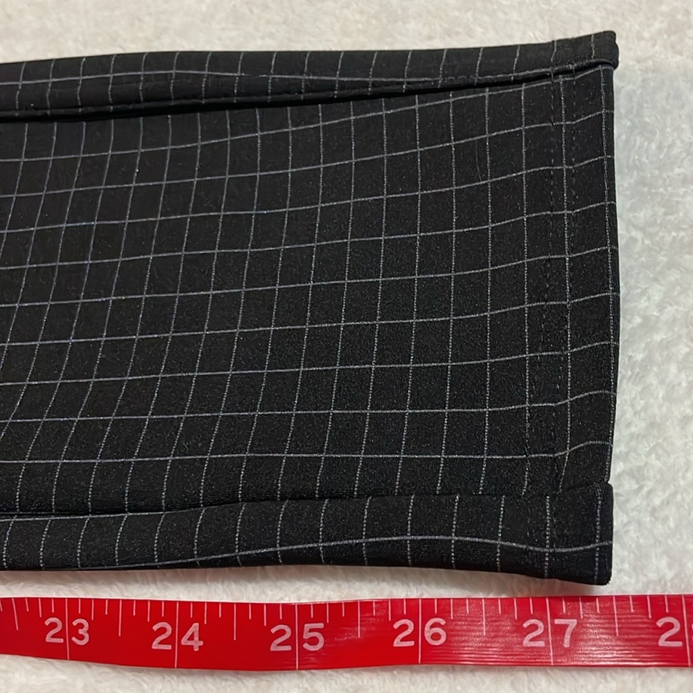 Maze Collection Black and White Checkered Pants - Picture 8 of 10